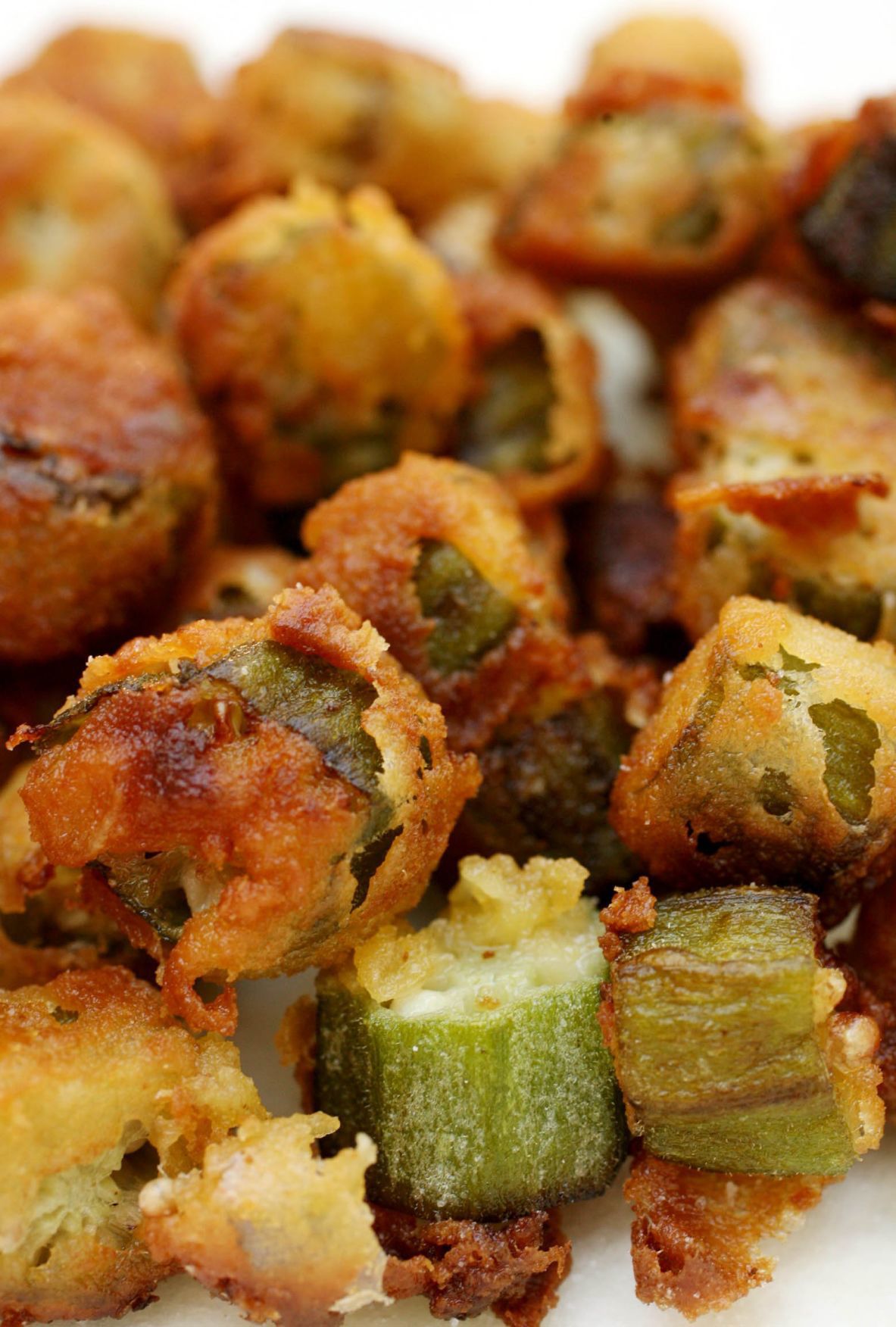 Fried okra